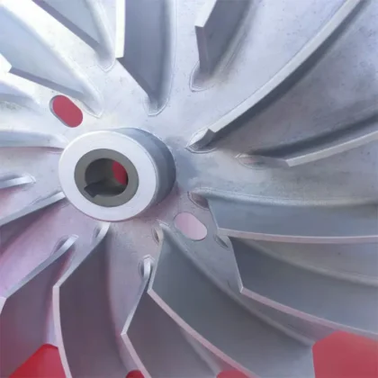 Metal Casting Services Cast Aluminum Impel Pump Impeller