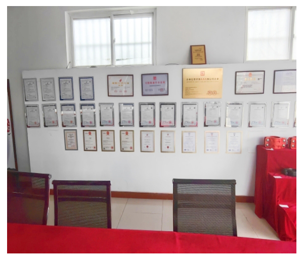 Certificate Wall Display