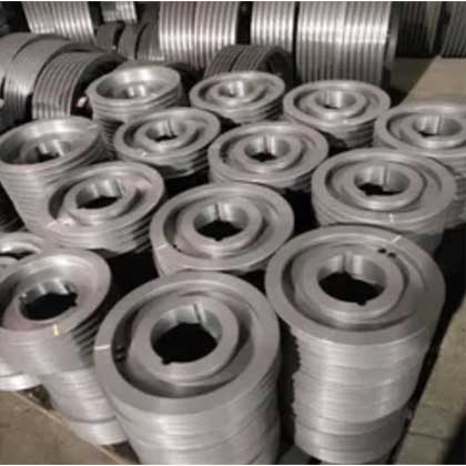 6 Groove Taper Bush Pulley Sizes V Belt Industrial Pulley And Sheave Serpentine V Belt Pulleys